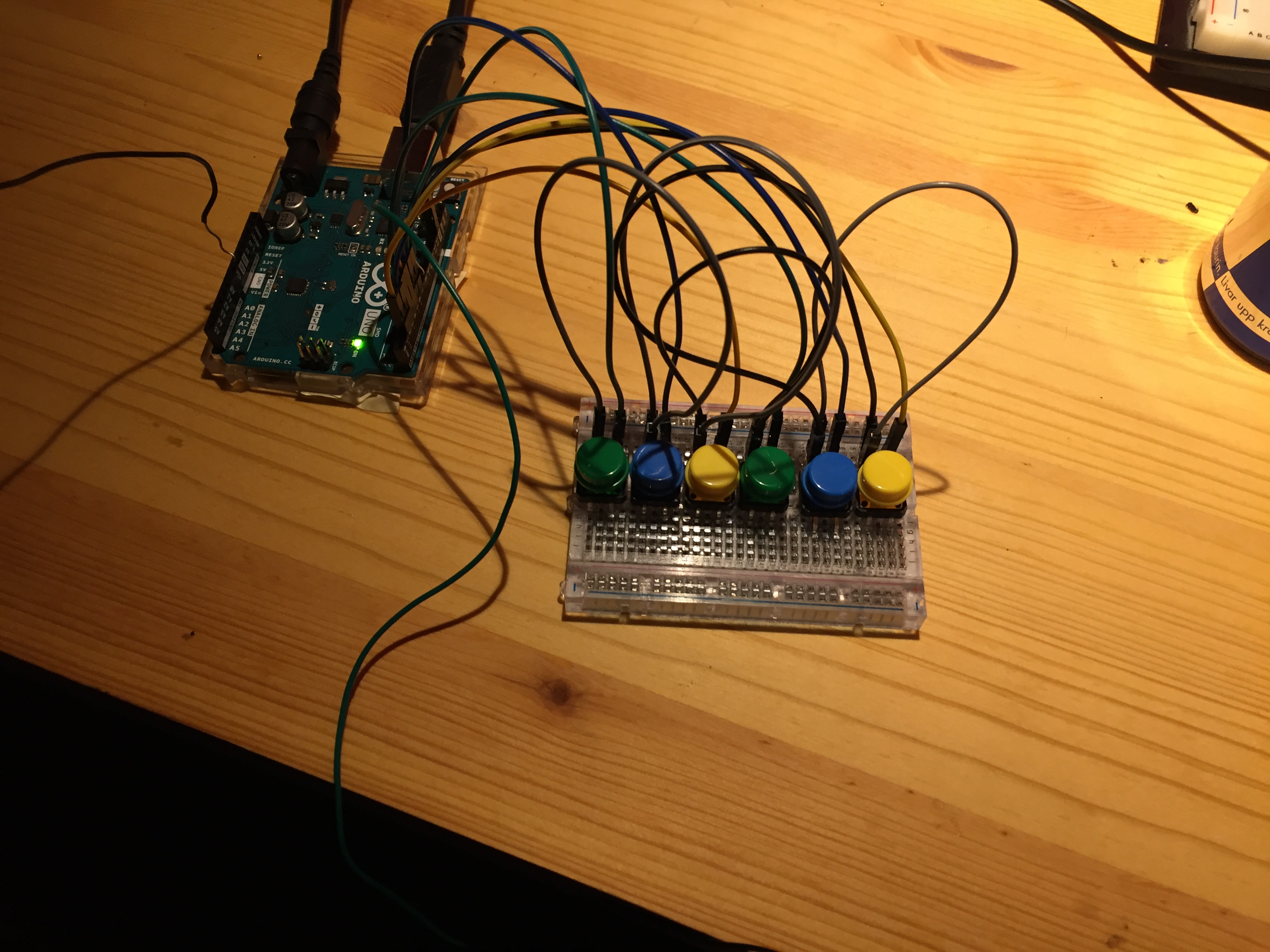 Arduino with buttons